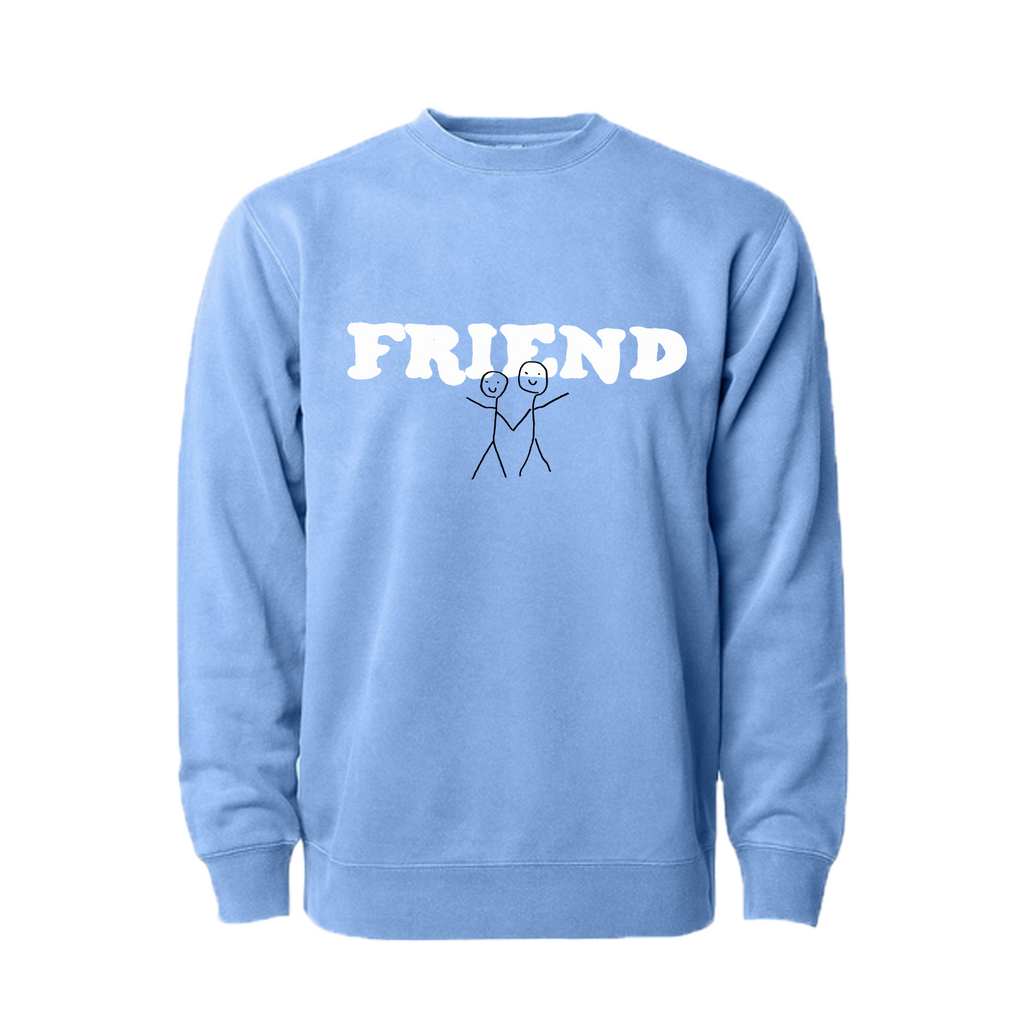 Friend Crewneck (Light Blue)