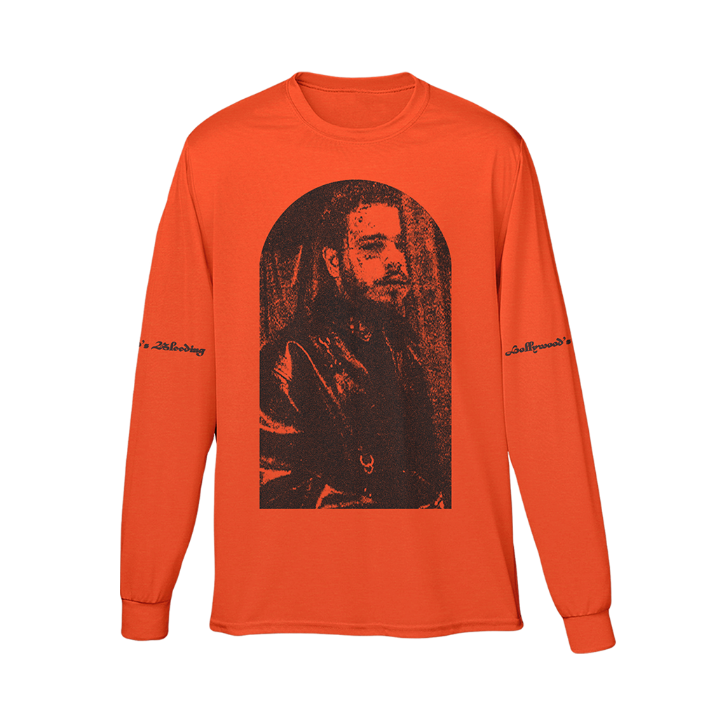 Hollywood's Bleeding Portrait Orange Longsleeve