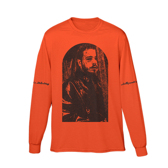 Hollywood's Bleeding Portrait Orange Longsleeve